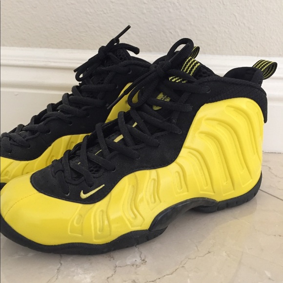 yellow foams shoes